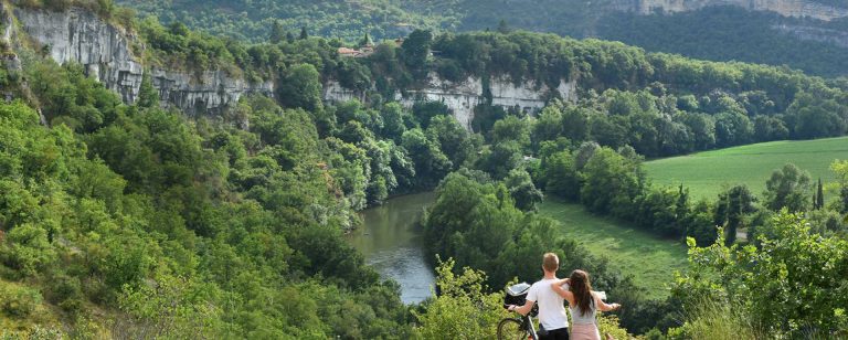 Vélo route Gorges de l'Aveyron