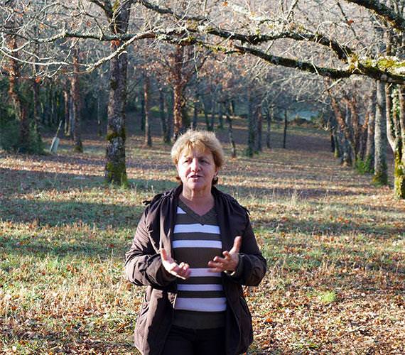 Cavage de la truffe avec Marie France Ourcival, C.Seguy-Lot Tourisme Cavage de la truffe avec Marie France Ourcival