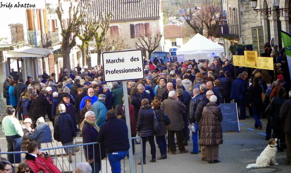 Marché aux truffes de Lalbenque