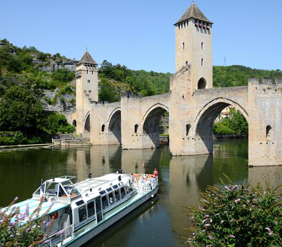 Bateau promenade à Cahors