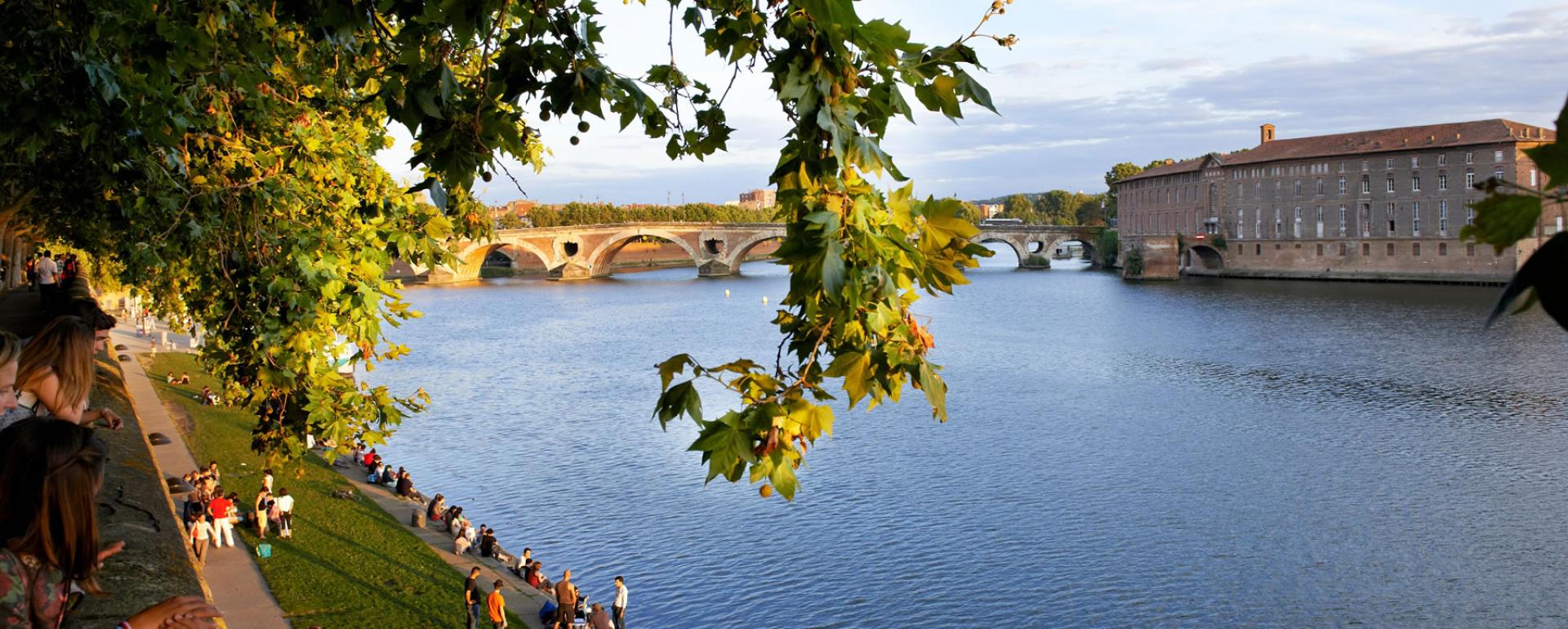 Bords de Garonne à Toulouse