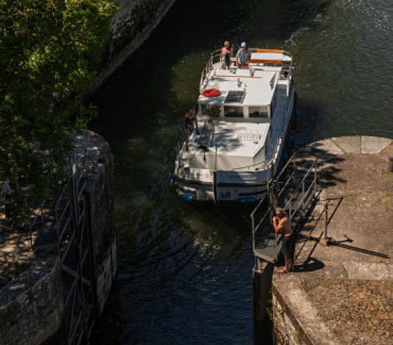 Ecluse du Pont Valentre - Cahors © Lot Tourisme