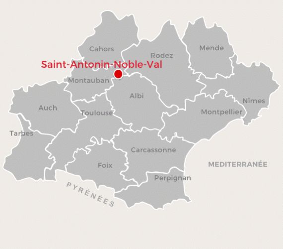 Expérience Tarn-et-Garonne Saint-Antonin Noble Val carto