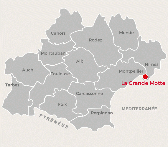 Cartographie La Grande Motte