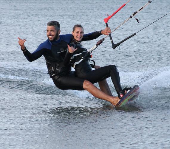 Le kite en tandem : sensations et sécurité