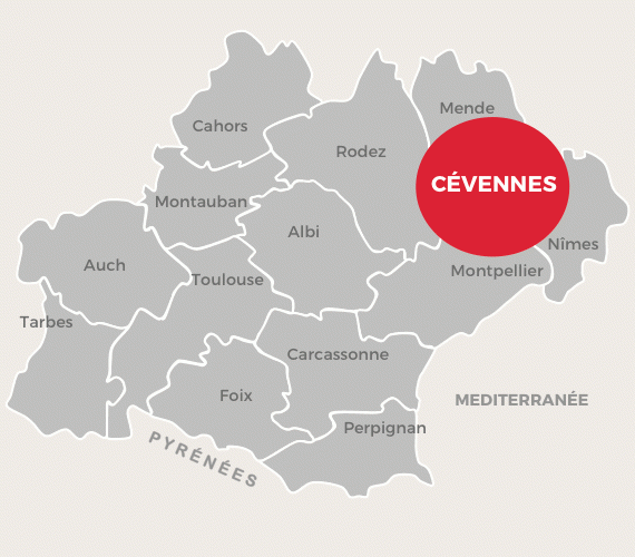 Cartographie - Les Cévennes