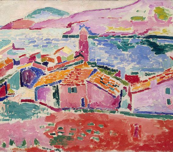 Les Toits de Collioure par Matisse