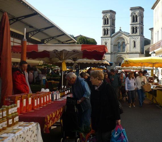 Marché de Ganges © H. Cadeau