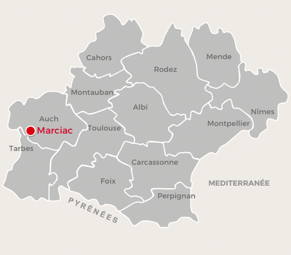 Marciac cartographie
