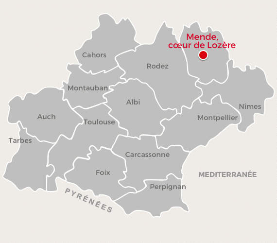 Mende carte Mende carte