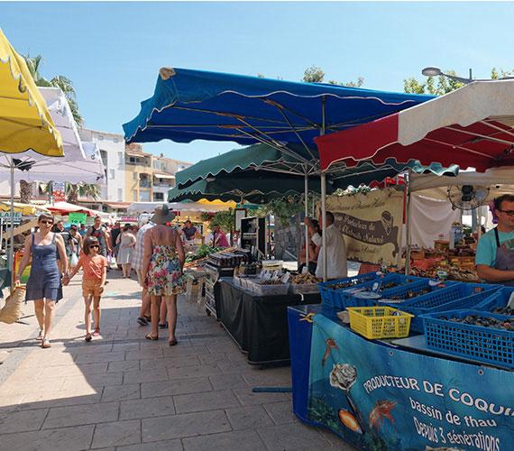 Petite balade au marché de Rochelongue, au Cap d'Agde