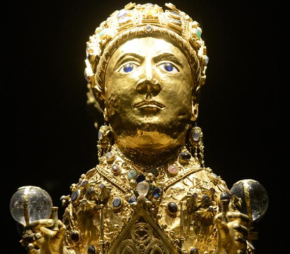 Statue de Statue Foy - Conques © P.Thébault / CRTL Occitanie