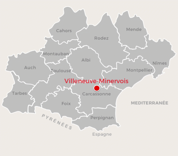 Expérience Aude, carto Villeneuve_Minervois