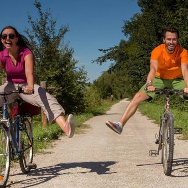 Les balades à vélo
