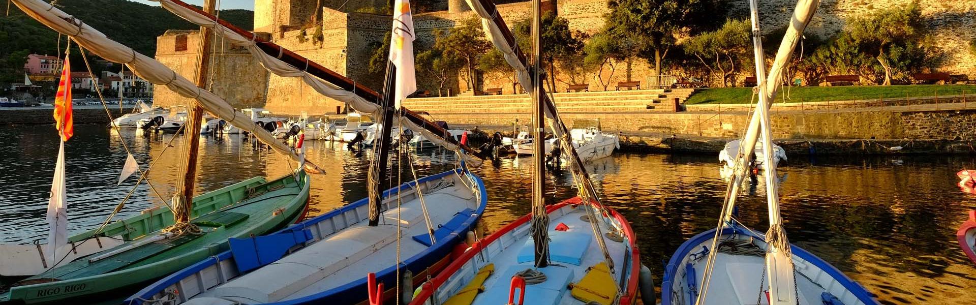 Collioure - Barques catalanes © H.Argence / Collioure Tourisme