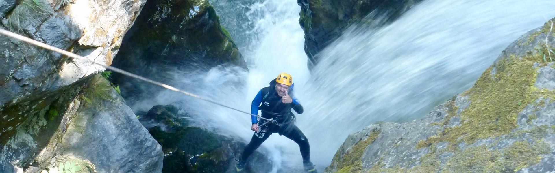 Canyon de Saugue dans les Hautes-Pyrénées