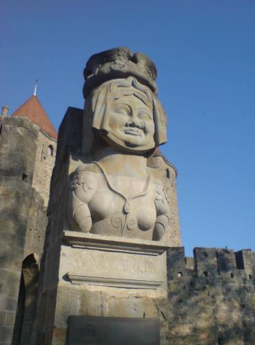 Expérience Aude, Carcassonne, dame Carcas Dame Carcas