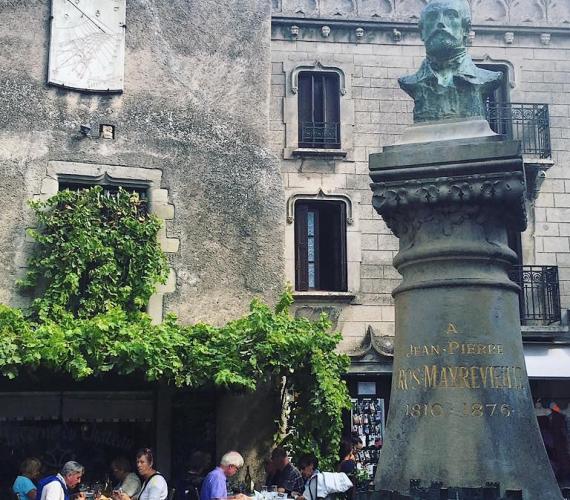 Expérience Aude, Carcassonne, terrasse Expérience Aude, Carcassonne, terrasse