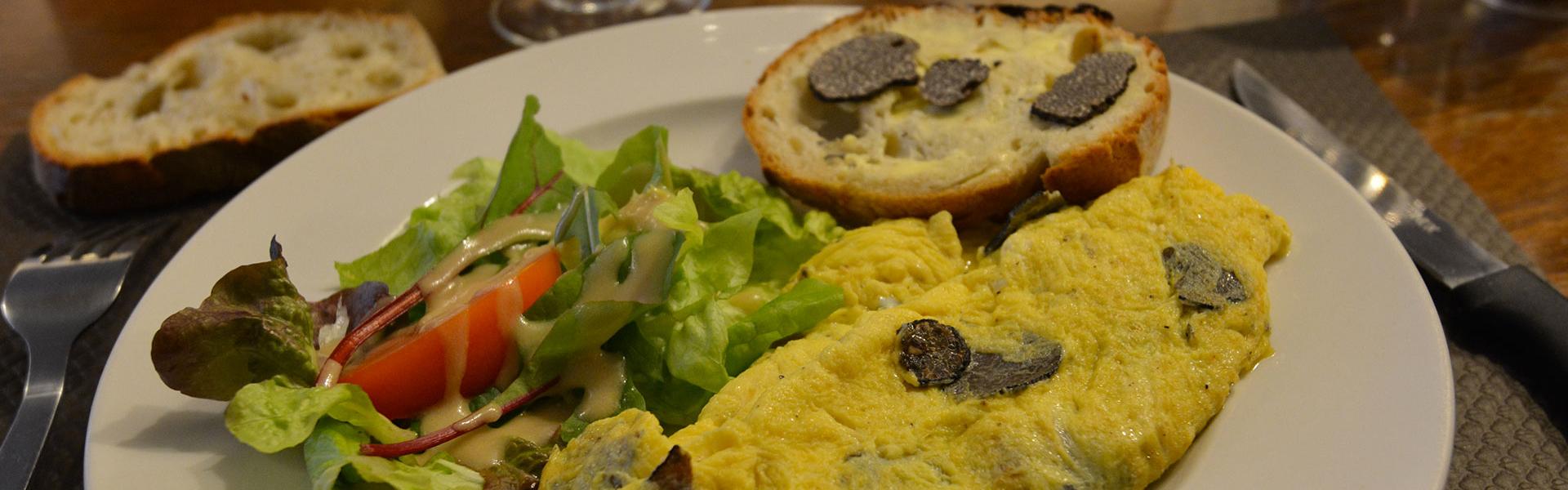 Omelette aux truffes ©C.Chabanette - CRT Occitanie Omelette aux truffes