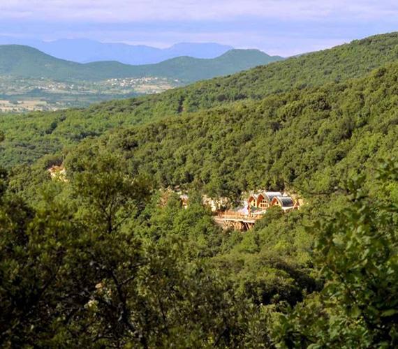 Grotte de la Salamandre - Le bâtiment d'accueil