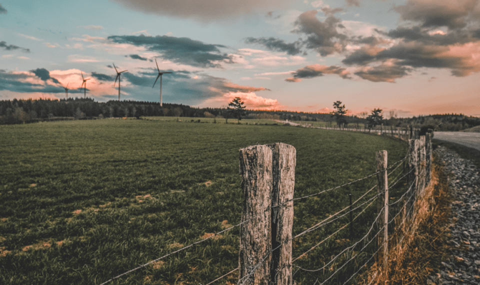 Coucher de soleil rougeoyant... inquiétant !