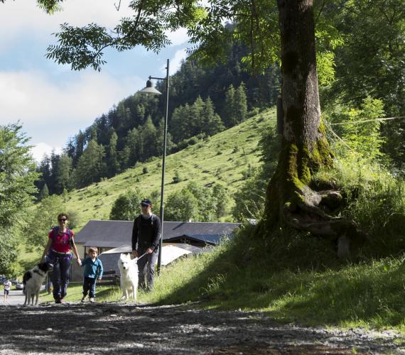 Granges d'Astau, CDT31 Départ des granges d'Astau