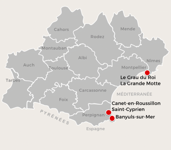 carte des centres thalassothérapie en france