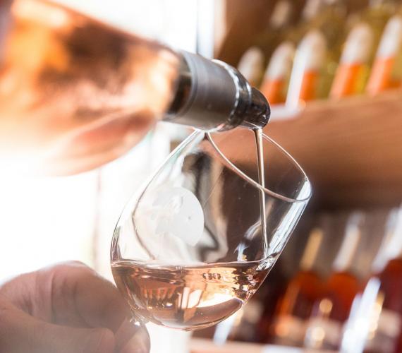 Le caveau de dégustation de Fontfroide