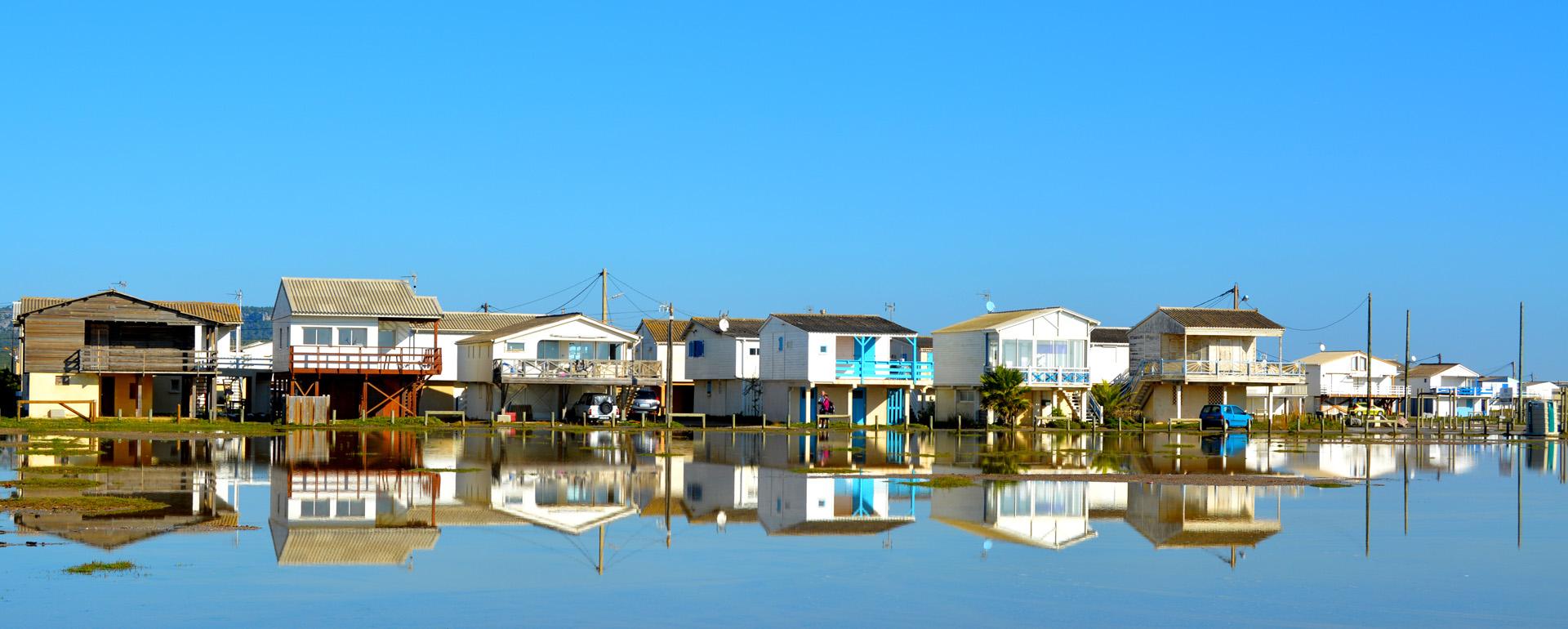 Les chalets de Gruissan Plage