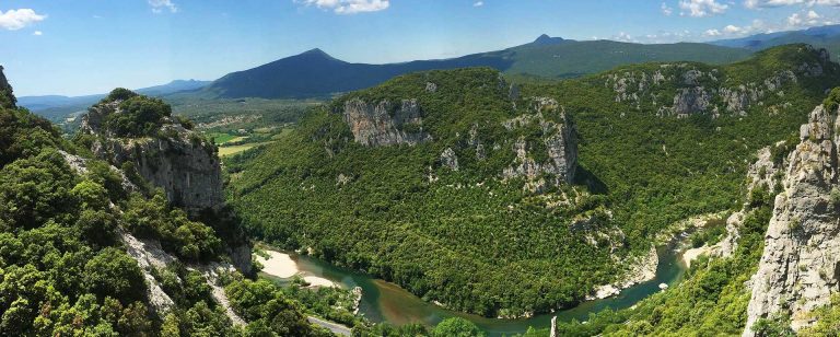 Les gorges de l'Hérault - Falaises du Thaurac