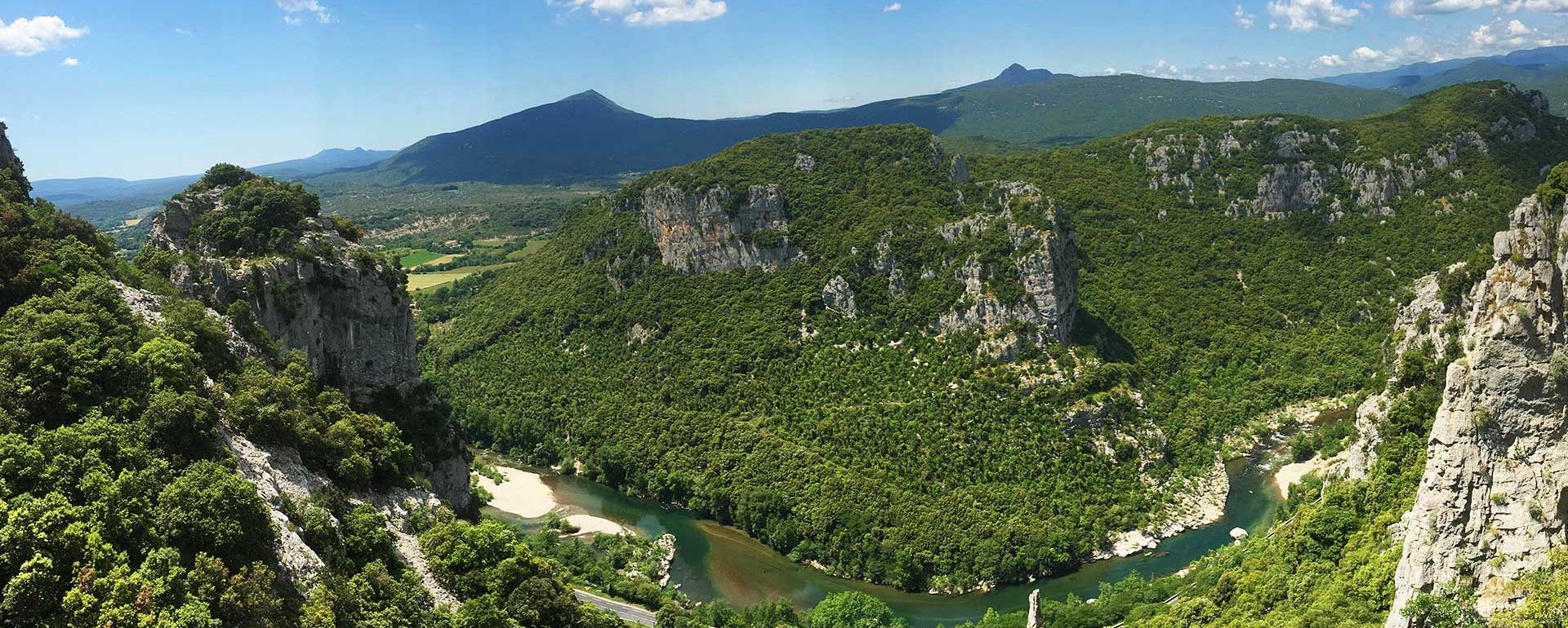 Les gorges de l'Hérault - Falaises du Thaurac
