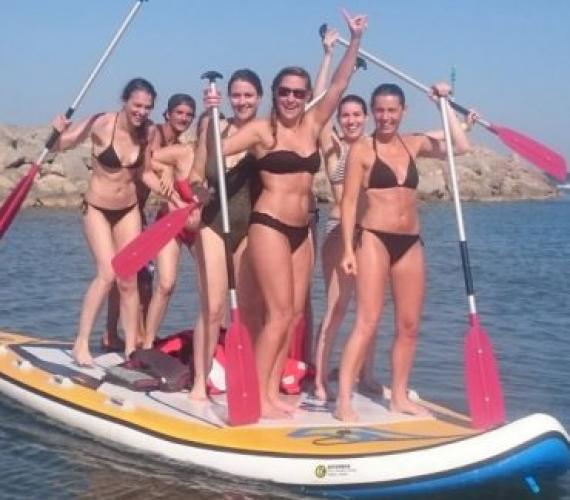 Paddle géant © N.Bois OT Gruissan Paddle géant à Gruissan