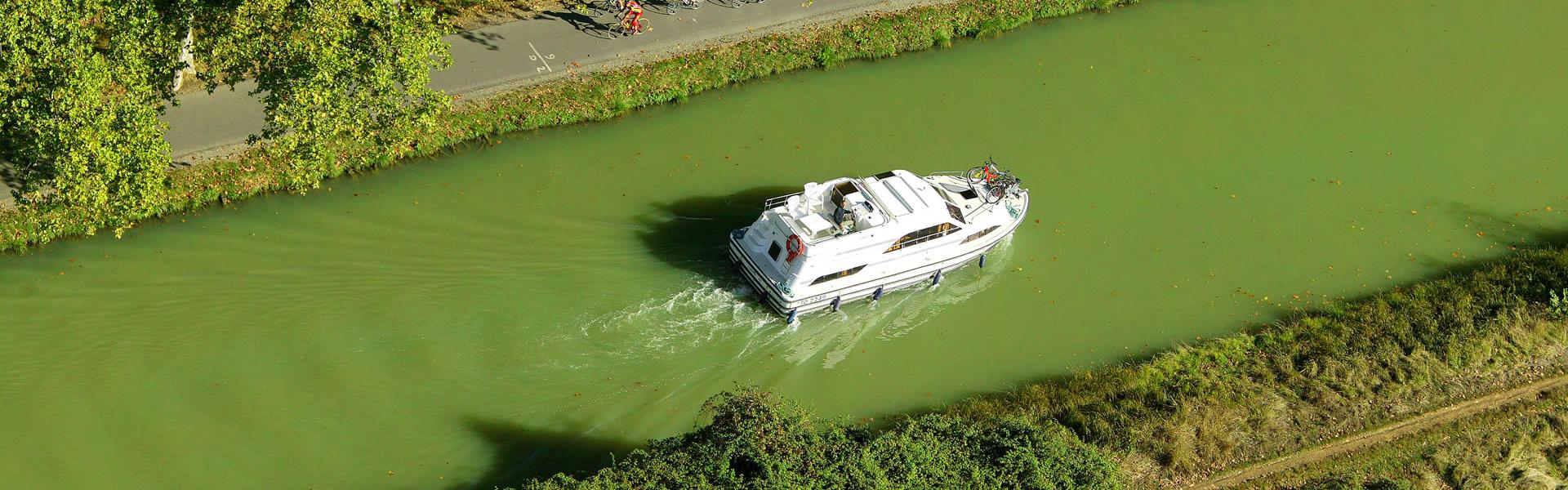 Canal du midi - Le Tarn et le Pont-Canal © D.Viet / CRTL Occitanie