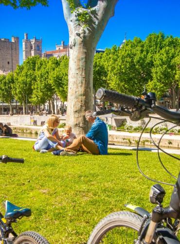 A vélo à Narbonne