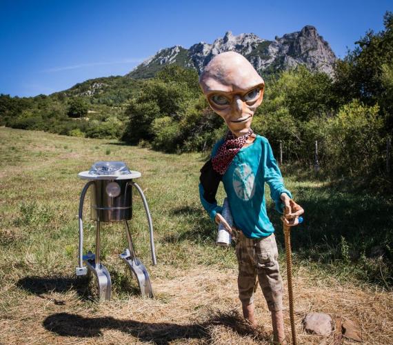 drôle de rencontre à Bugarach