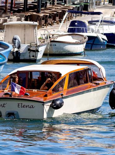 Canaux de Sète - Bateau taxi © Office de Tourisme de Sète