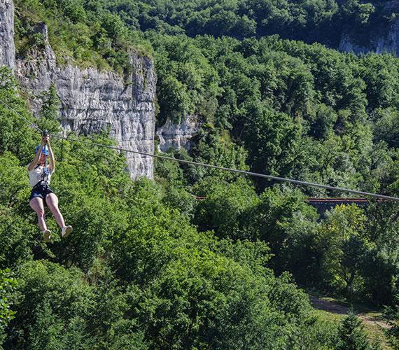 Tyrolienne à Kalapca