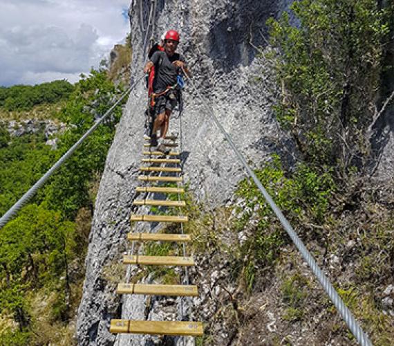 Via Ferrata à Kalapca