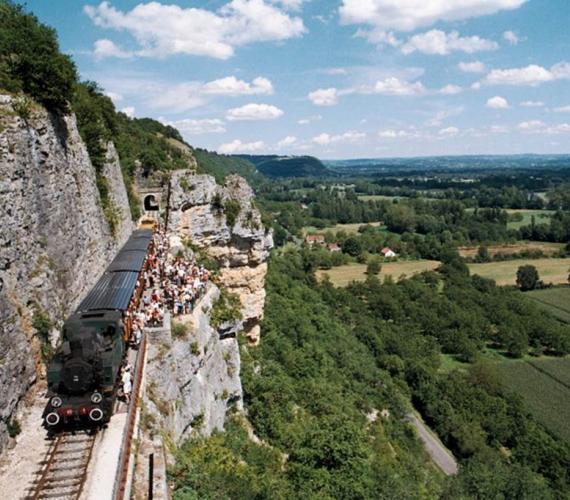 Train à vapeur de Martel