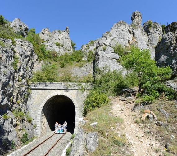 Vélorail et Train Touristique du Larzac