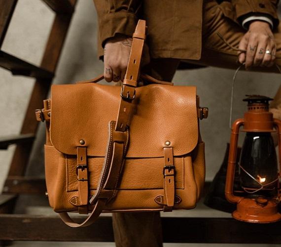 Bleu de Chauffe - Sac Postier Eclair