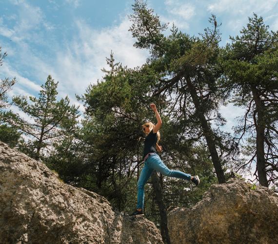 Balade aux Arcs de Saint-Pierre, Staarts.com Délaisser le vélo quelques instants