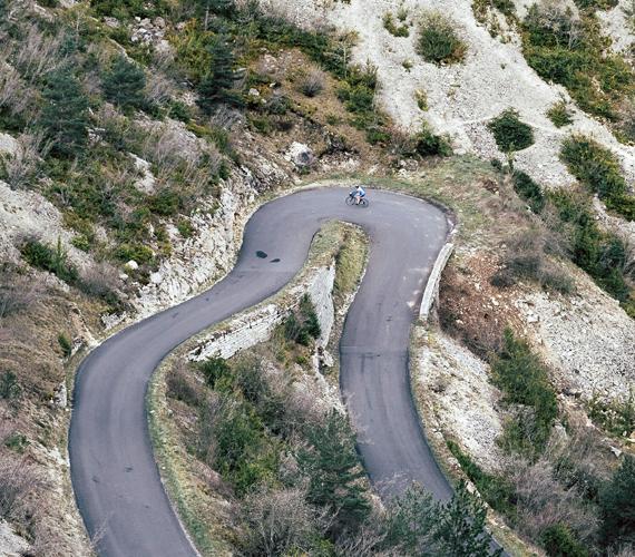 Vélo de route en Lozère, Frédéric Julien Les mollets chauffent !