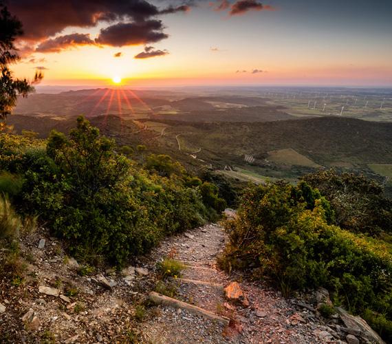 Premiers rayons sur la Méditerranée