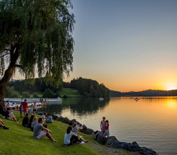 LAC DE LOURDES SUNSET