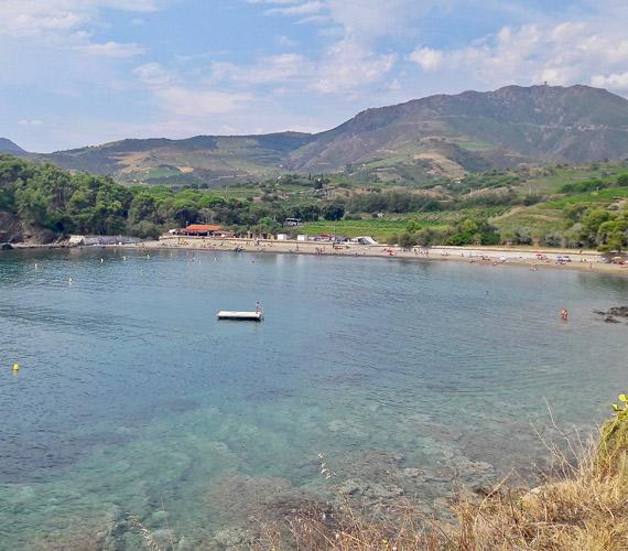 La plage Bernardi (Port-Vendres)