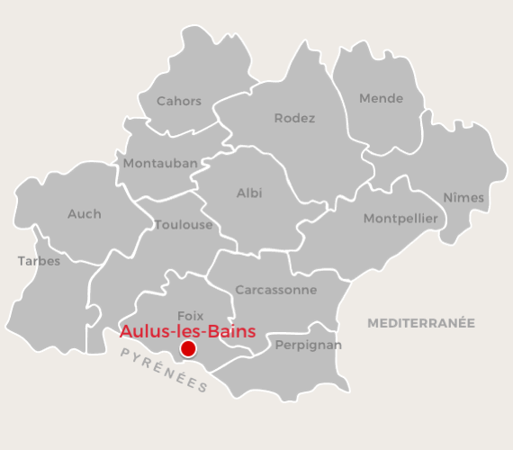 Aulus-les-Bains - Cascade d'Ars