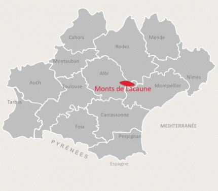 Cartographie Monts de Lacaune