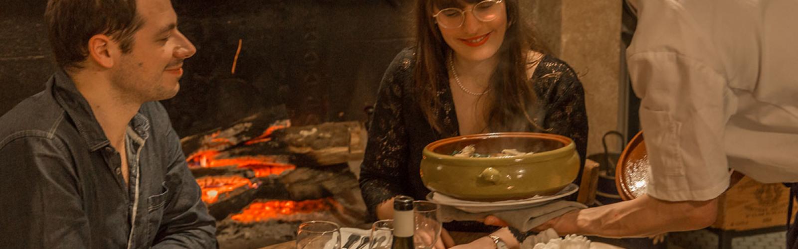 Repas au café de Paris