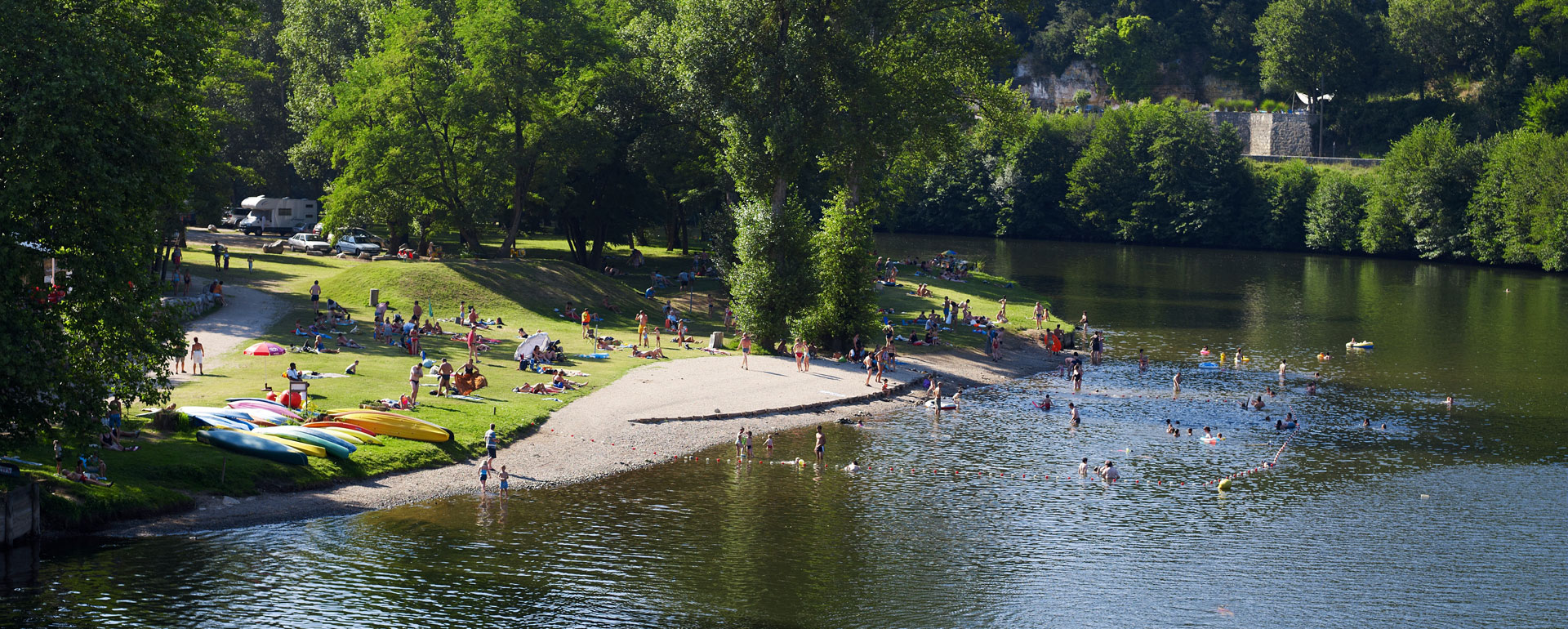 Rivière Lot - Saint-Cirq-Lapopie - Lot